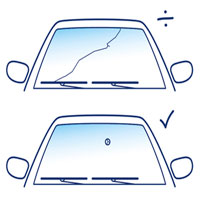 Carglass label protection First aid labels