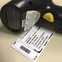 Barcode cards