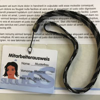 Visitor and staff cards