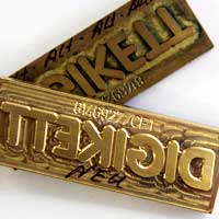 Finishing with Hot stamping foil