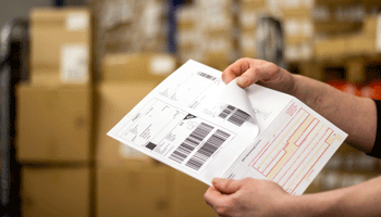Shipping labels from Digikett Mail order forms