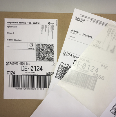 DPD labels