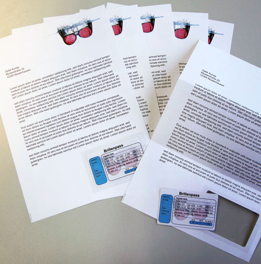 Printed Prescription card