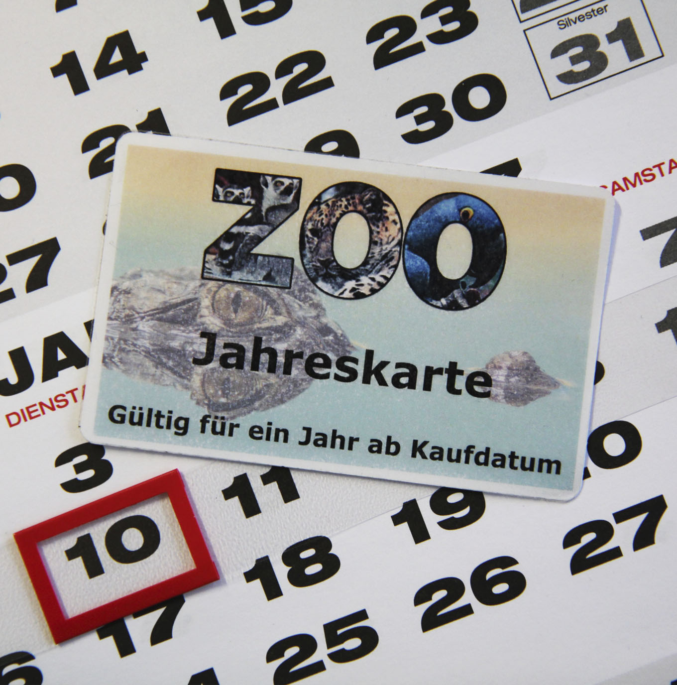 Printed Annual passes and Seasonal Tickets