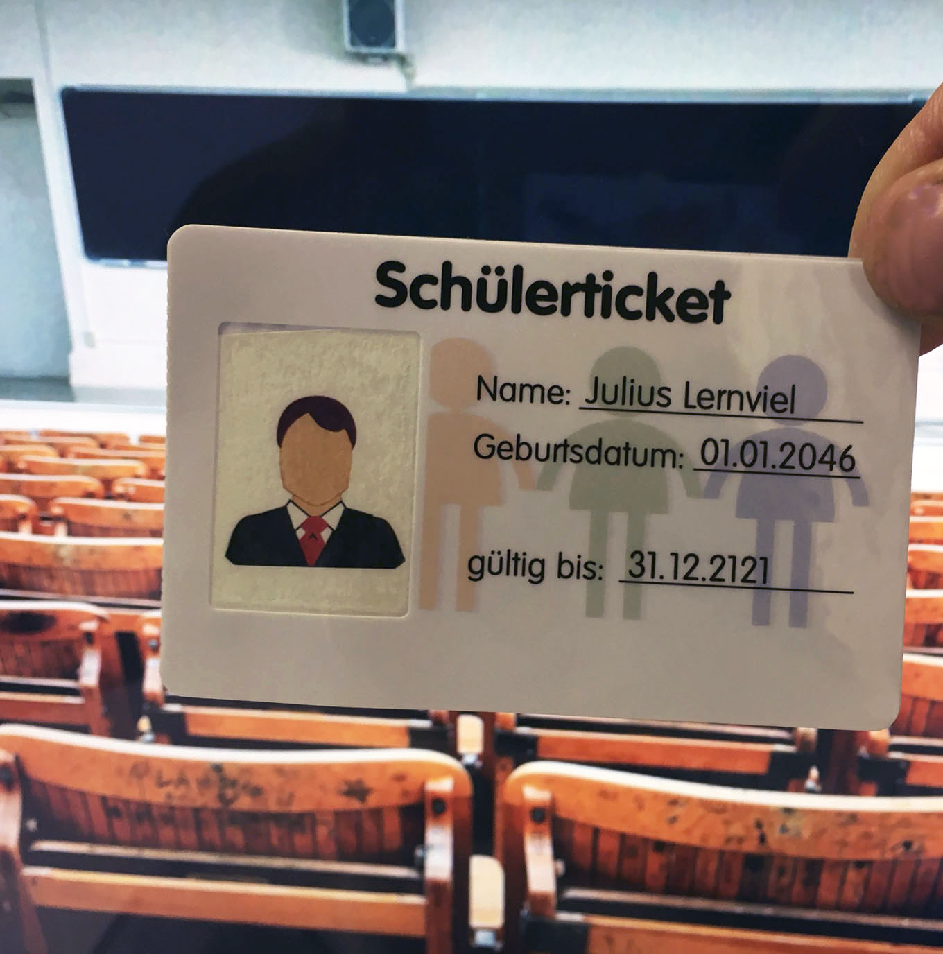 printed student id