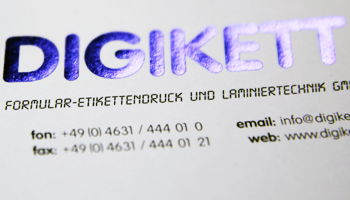 Heißprägehologramm